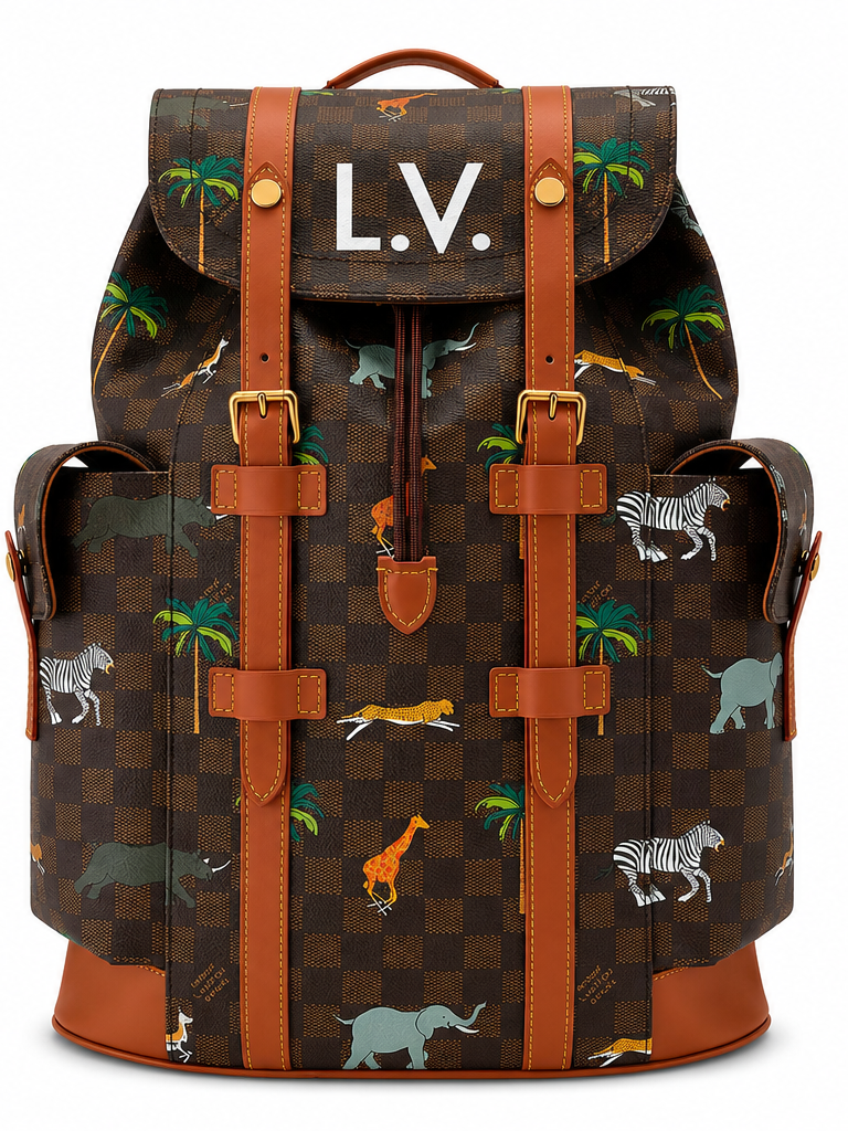 Leather bag after