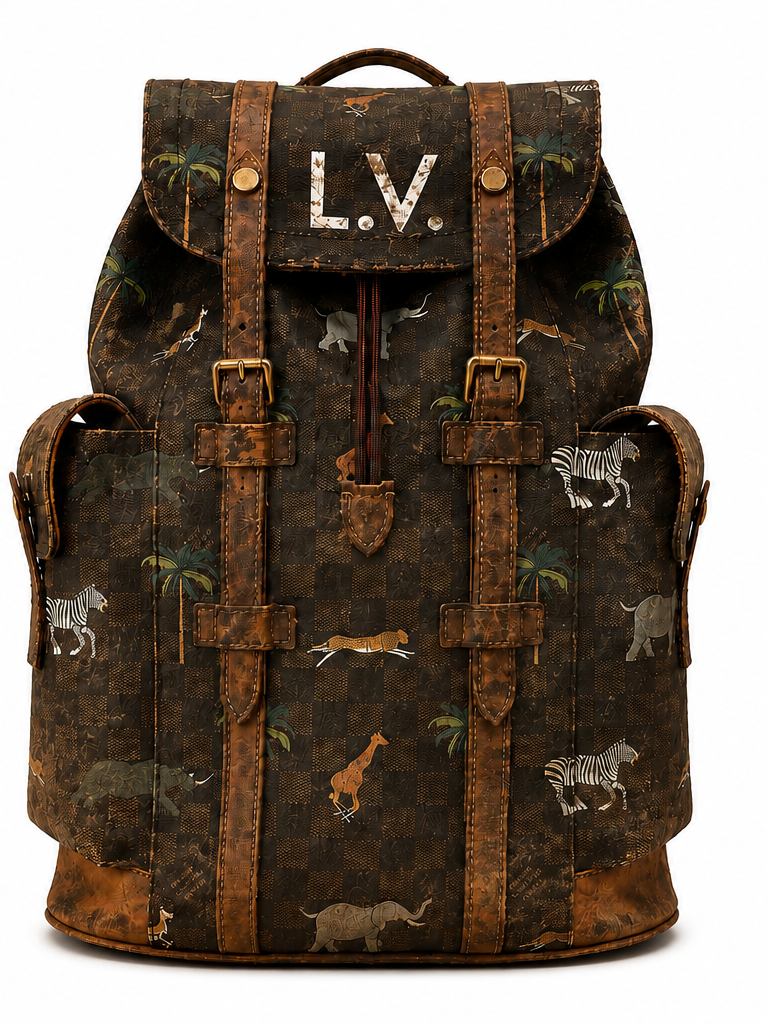 Leather bag before