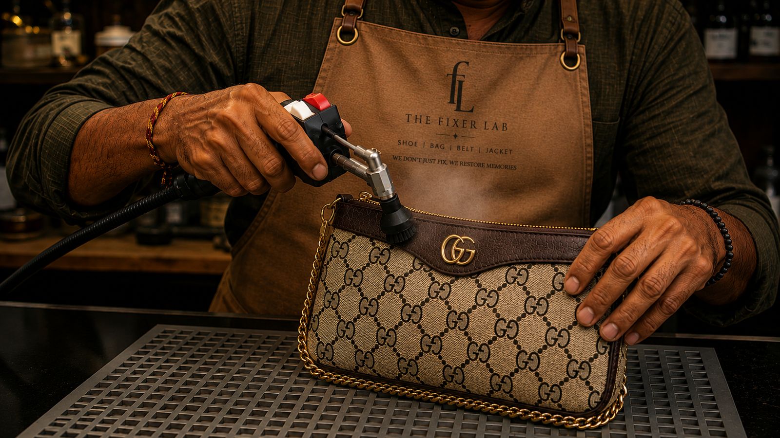 Deep clean and revival — luxury sneaker restoration