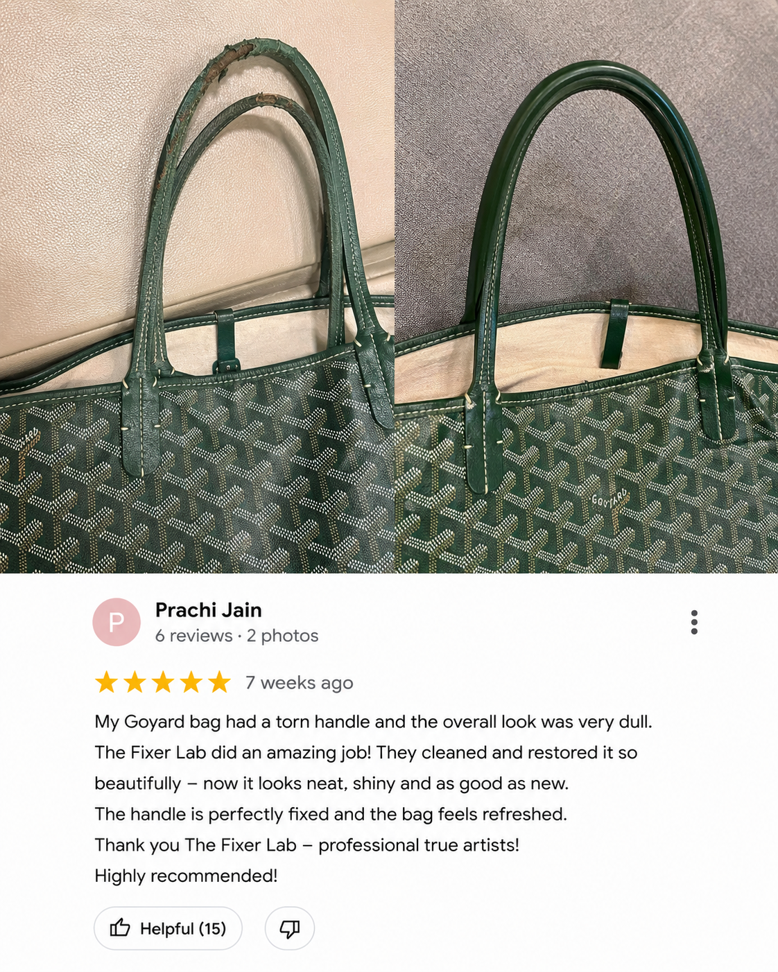 Customer review