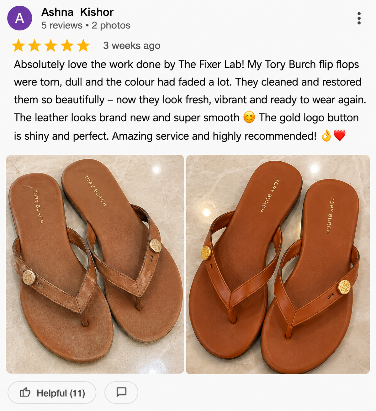Customer review