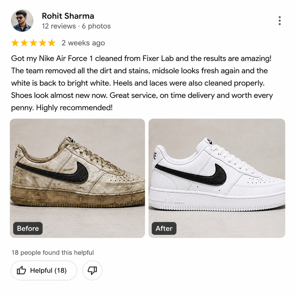 Customer review